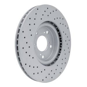 Acura Rlx Brake Rotor (1) - Front Right - DFC - Drilled Geoperformance - `07-`20