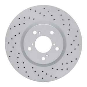 Acura Rlx Brake Rotor (1) - Front Right - DFC - Drilled Geoperformance - `07-`20 Acura Rlx Brake Rotor (1) - Front Right - DFC - Drilled Geoperformance - `07-`20