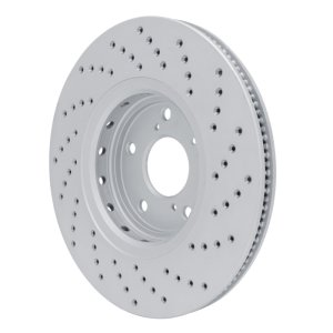 Acura Ilx Brake Rotor (1) - Front Left - DFC - Drilled Geoperformance - `16-`22 Acura Ilx Brake Rotor (1) - Front Left - DFC - Drilled Geoperformance - `16-`22