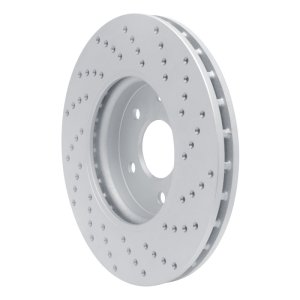 Chrysler Crossfire Brake Rotor (1) - Front Left - DFC - Drilled Geoperformance - `96-`11 Chrysler Crossfire Brake Rotor (1) - Front Left - DFC - Drilled Geoperformance - `96-`11