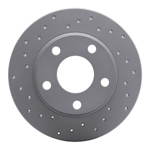 Audi A6 Quattro Brake Rotor (1) - Rear Left - DFC - Drilled Geoperformance - `99-`02