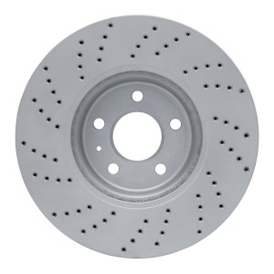 Audi Q5 Brake Rotor (1) - Front Right - DFC - Drilled Geoperformance Rotor - `08-`12 Audi Q5 Brake Rotor (1) - Front Right - DFC - Drilled Geoperformance Rotor - `08-`12