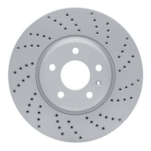 Audi Q5 Brake Rotor (1) - Front Right - DFC - Drilled Geoperformance Rotor - `08-`12 Audi Q5 Brake Rotor (1) - Front Right - DFC - Drilled Geoperformance Rotor - `08-`12