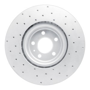 Audi SQ5 Sportback Brake Rotor (1) - Front Left - DFC - Drilled Geoperformance - `18-`25 Audi SQ5 Sportback Brake Rotor (1) - Front Left - DFC - Drilled Geoperformance - `18-`25