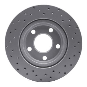 Audi A4 Brake Rotor (1) - Front Left/Rear Left - DFC - Drilled Geoperformance - `97-`08 Audi A4 Brake Rotor (1) - Front Left/Rear Left - DFC - Drilled Geoperformance - `97-`08