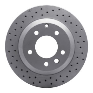 Audi Q7 Brake Rotor (1) - Rear Left - DFC - Drilled Geoperformance - `03-`18 Audi Q7 Brake Rotor (1) - Rear Left - DFC - Drilled Geoperformance - `03-`18