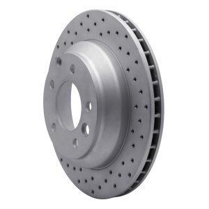 Audi Q7 Brake Rotor (1) - Rear Left - DFC - Drilled Geoperformance - `03-`18 Audi Q7 Brake Rotor (1) - Rear Left - DFC - Drilled Geoperformance - `03-`18