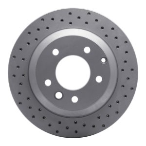 Audi Q7 Brake Rotor (1) - Rear Right - DFC - Drilled Geoperformance - `03-`18 Audi Q7 Brake Rotor (1) - Rear Right - DFC - Drilled Geoperformance - `03-`18