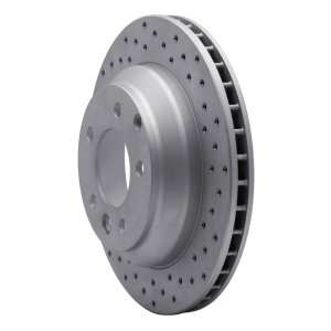 Audi Q7 Brake Rotor (1) - Rear Right - DFC - Drilled Geoperformance - `03-`18 Audi Q7 Brake Rotor (1) - Rear Right - DFC - Drilled Geoperformance - `03-`18