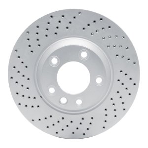 Audi Q7 Brake Rotor (1) - Front - DFC - Geoperf Rotors - Drilled - `03-`15 Audi Q7 Brake Rotor (1) - Front - DFC - Geoperf Rotors - Drilled - `03-`15