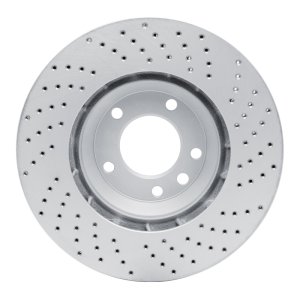 Audi Q7 Brake Rotor (1) - Front - DFC - Geoperf Rotors - Drilled - `03-`15