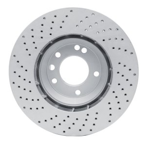 Audi Q7 Brake Rotor (1) - Front - DFC - Drilled Geoperformance - `03-`15 Audi Q7 Brake Rotor (1) - Front - DFC - Drilled Geoperformance - `03-`15