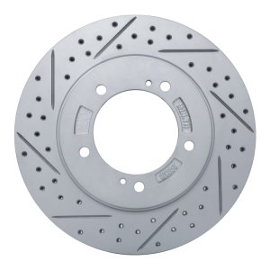 Chevrolet Tracker Brake Rotor (1) - Front Left - DFC - Drilled & Slotted Geoperformance - `99-`08