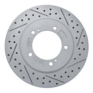Chevrolet Tracker Brake Rotor (1) - Front Right - DFC - Drilled & Slotted Geoperformance - `99-`08