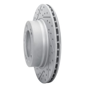 Porsche Boxster Brake Rotor (1) - Rear Left - DFC - Geoperformance Drilled & Slotted - `97-`04