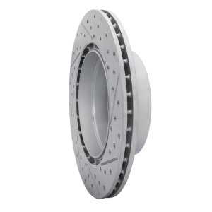 Porsche Boxster Brake Rotor (1) - Rear Left - DFC - Geoperformance Drilled & Slotted - `97-`04