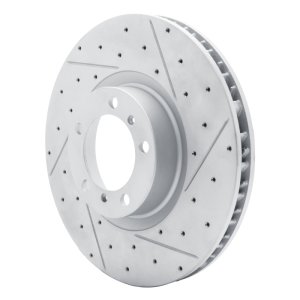 Audi RS E-Tron GT Brake Rotor (1) - Front - DFC - Drill & Slot Geoperformance - `10-`24