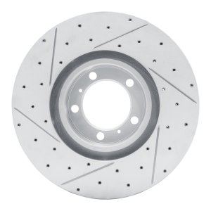 Audi RS E-Tron GT Brake Rotor (1) - Front - DFC - Drill & Slot Geoperformance - `10-`24