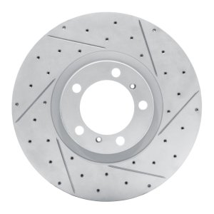 Audi RS E-Tron GT Brake Rotor (1) - Front - DFC - Drill & Slot Geoperformance - `10-`24