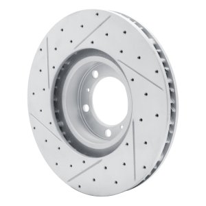 Audi RS E-Tron GT Brake Rotor (1) - Front - DFC - Drill & Slot Geoperformance - `10-`24