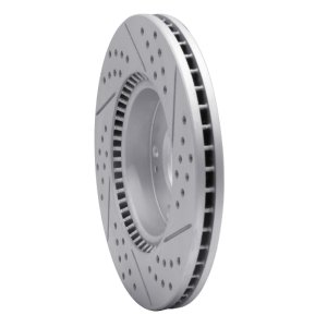 Hyundai Tucson Brake Rotor (1) - Front Left - DFC - Geoperformance Rotor - Drilled & Slotted - `03-`13