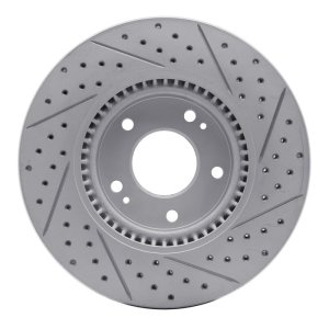 Hyundai Sonata Brake Rotor (1) - Front Left - DFC - Drilled & Slotted Geoperformance - `05-`24 Hyundai Sonata Brake Rotor (1) - Front Left - DFC - Drilled & Slotted Geoperformance - `05-`24