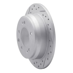 Hyundai Tucson Brake Rotor (1) - Rear Left - DFC - Drilled & Slotted Geoperformance - `09-`16