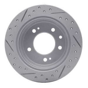 Hyundai Elantra Brake Rotor (1) - Rear Right - DFC - Geoperformance Drilled & Slotted - `09-`16 Hyundai Elantra Brake Rotor (1) - Rear Right - DFC - Geoperformance Drilled & Slotted - `09-`16