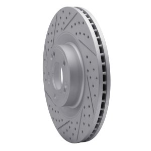 Genesis G80 Brake Rotor (1) - Front Left - DFC - Drilled & Slotted Geoperformance - `11-`17 Genesis G80 Brake Rotor (1) - Front Left - DFC - Drilled & Slotted Geoperformance - `11-`17