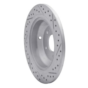 Genesis G80 Brake Rotor (1) - Rear Left - DFC - Drilled & Slotted Geoperformance - `09-`20