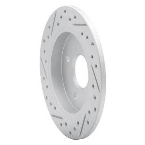 Dodge Attitude Brake Rotor (1) - Rear Right - DFC - Geoperformance Drilled & Slotted - `12-`25