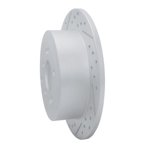 Hyundai Santa Fe Brake Rotor (1) - Rear Left - DFC - Geoperformance Rotors - Drilled & Slotted - `07-`09 Hyundai Santa Fe Brake Rotor (1) - Rear Left - DFC - Geoperformance Rotors - Drilled & Slotted - `07-`09