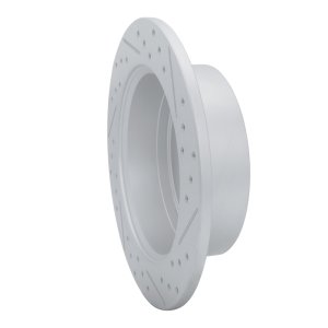 Hyundai Santa Fe Brake Rotor (1) - Rear Left - DFC - Geoperformance Rotors - Drilled & Slotted - `07-`09 Hyundai Santa Fe Brake Rotor (1) - Rear Left - DFC - Geoperformance Rotors - Drilled & Slotted - `07-`09