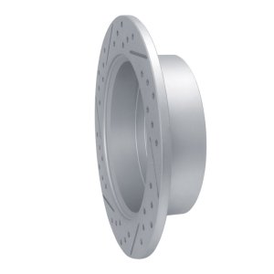 Hyundai Santa Fe Brake Rotor (1) - Rear Right - DFC - Geoperformance Drilled & Slotted - `07-`09