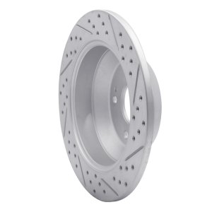 Hyundai Santa Fe XL Brake Rotor (1) - Rear Left - DFC - Drilled & Slotted Geoperformance - `10-`21 Hyundai Santa Fe XL Brake Rotor (1) - Rear Left - DFC - Drilled & Slotted Geoperformance - `10-`21