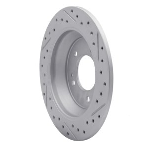 Hyundai Kona Brake Rotor (1) - Rear Left - DFC - Geoperformance Rotor - Drilled & Slotted - `14-`23