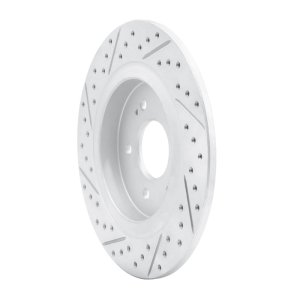 Hyundai Palisade Brake Rotor (1) - Rear Right - DFC - Geoperformance Drilled & Slotted - `19-`25