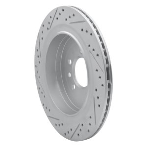 Land Rover Discovery Brake Rotor (1) - Rear Right - DFC - Drilled & Slotted Geoperformance - `05-`16 Land Rover Discovery Brake Rotor (1) - Rear Right - DFC - Drilled & Slotted Geoperformance - `05-`16