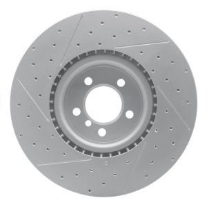 Land Rover Range Rover Brake Rotor (1) - Front Right - DFC - Drilled & Slotted Geoperformance - `10-`12 Land Rover Range Rover Brake Rotor (1) - Front Right - DFC - Drilled & Slotted Geoperformance - `10-`12