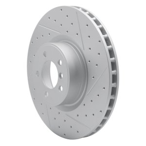 Land Rover Range Rover Brake Rotor (1) - Front Right - DFC - Drilled & Slotted Geoperformance - `10-`12 Land Rover Range Rover Brake Rotor (1) - Front Right - DFC - Drilled & Slotted Geoperformance - `10-`12
