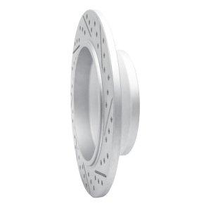Land Rover LR2 Brake Rotor (1) - Rear Left - DFC - Geoperformance Drilled & Slotted - `13-`15
