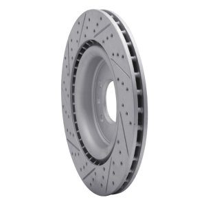 Land Rover Range Rover Brake Rotor (1) - Rear Right - DFC - Geoperf Drill & Slot - `14-`24