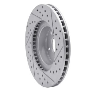 Saab 9-2X Brake Rotor (1) - Front Left - DFC - Drilled & Slotted Geoperformance - `90-`16 Saab 9-2X Brake Rotor (1) - Front Left - DFC - Drilled & Slotted Geoperformance - `90-`16