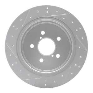 Subaru Outback Brake Rotor (1) - Rear Right - DFC - Geoperformance Drilled & Slotted - `05-`09 Subaru Outback Brake Rotor (1) - Rear Right - DFC - Geoperformance Drilled & Slotted - `05-`09