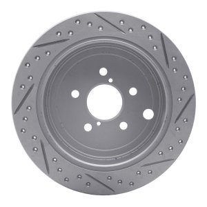 Subaru Outback Brake Rotor (1) - Rear Right - DFC - Drilled & Slotted Geoperformance - `08-`15 Subaru Outback Brake Rotor (1) - Rear Right - DFC - Drilled & Slotted Geoperformance - `08-`15