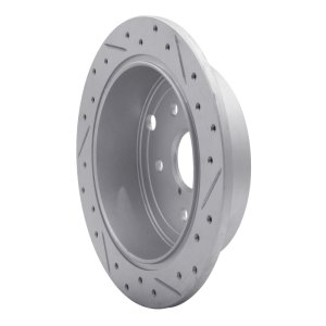 Subaru WRX Brake Rotor (1) - Rear Left - DFC - Drilled & Slotted Geoperformance - `15-`21 Subaru WRX Brake Rotor (1) - Rear Left - DFC - Drilled & Slotted Geoperformance - `15-`21