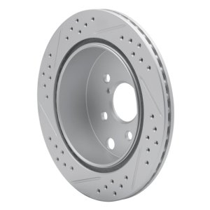 Subaru Forester Brake Rotor (1) - Rear Right - DFC - Drilled & Slotted Geoperformance - `14-`18 Subaru Forester Brake Rotor (1) - Rear Right - DFC - Drilled & Slotted Geoperformance - `14-`18