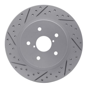 Subaru Legacy Brake Rotor (1) - Rear Right - DFC - Drilled & Slotted Geoperformance - `15-`25 Subaru Legacy Brake Rotor (1) - Rear Right - DFC - Drilled & Slotted Geoperformance - `15-`25