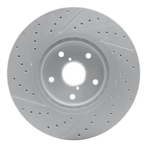 Subaru Outback Brake Rotor (1) - Front Right - DFC - Drilled & Slotted Geoperformance - `06-`21 Subaru Outback Brake Rotor (1) - Front Right - DFC - Drilled & Slotted Geoperformance - `06-`21