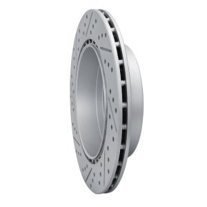 Subaru BRZ Brake Rotor (1) - Rear Right - DFC - Drilled & Slotted Geoperformance - `17-`25